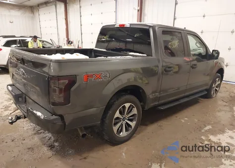 2020 Ford F-150 Xl from USA, damaged, VIN 1FTEW1E54LFA75865
